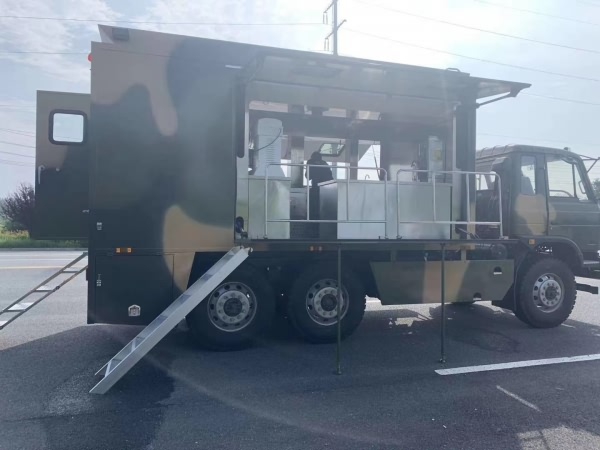 東風六驅(qū)越野300人炊事車